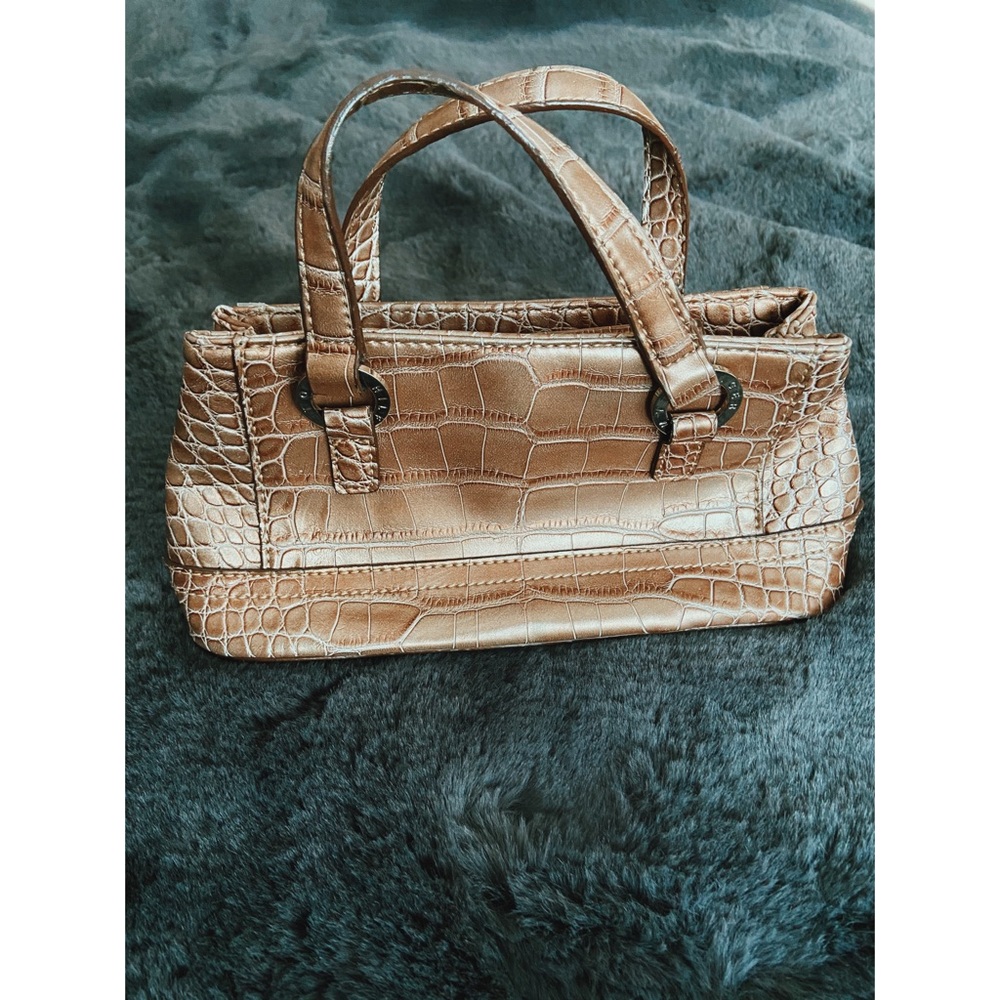 Tommy Hilfiger Faux Alligator Skin Purse